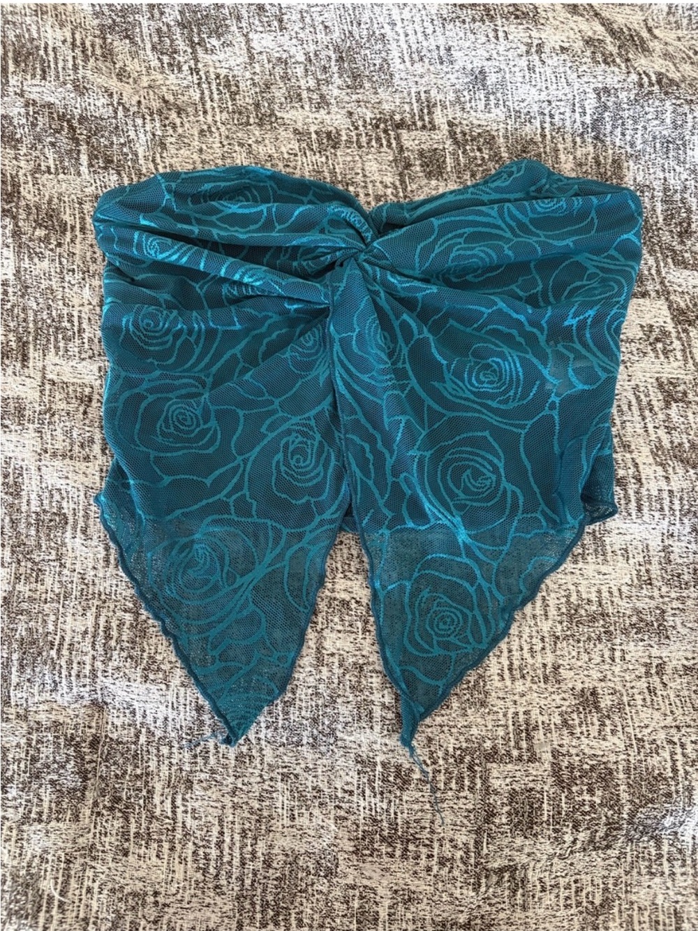 SHEIN Twist Knot Tube Top Size Small